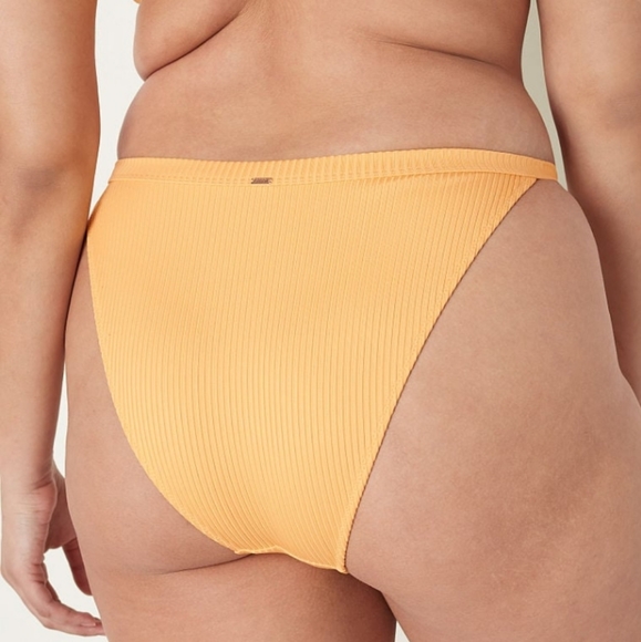 Victoria Secret- Ribbed High Leg Bikini Bottoms-XL - Picture 3 of 4